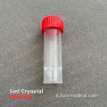 Deposito campione crioviali da 5 ml di laboratorio